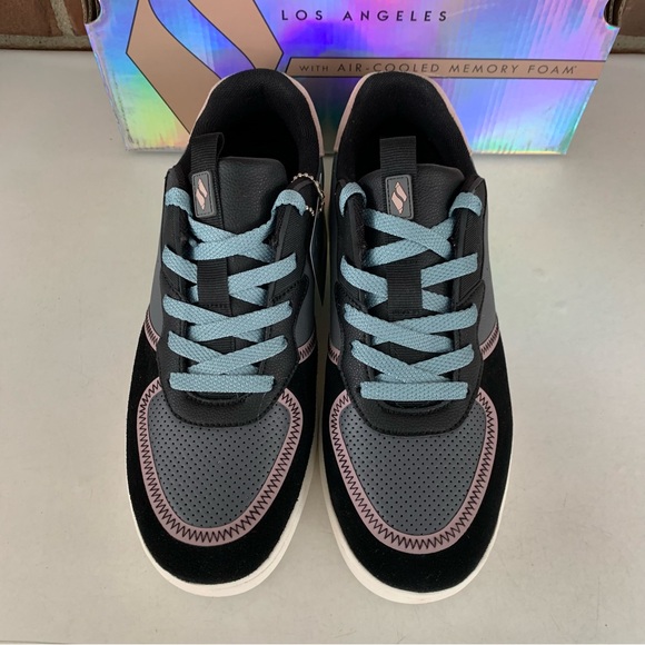 Skechers Womens Double Gloss- Blocked Up Athletic Training Shoes Sneakers US 9 M - Picture 5 of 10